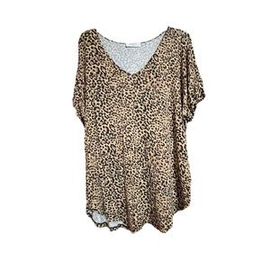 Zenana XL leopard tee.